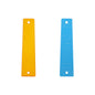 Strip Shape Multi Colors Acrylic Sew-on Mirror For Dance Costume WholesaleRhinestone