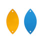 Navette  Shape Multi Colors Acrylic Sew-on Mirror For Dance Costume WholesaleRhinestone