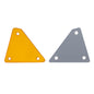 Irregular Triangle Shape Multi Colors Acrylic Sew-on Mirror For Dance Costume WholesaleRhinestone
