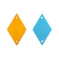 Rhombus Shape Multi Colors Acrylic Sew-on Mirror For Dance Costume WholesaleRhinestone