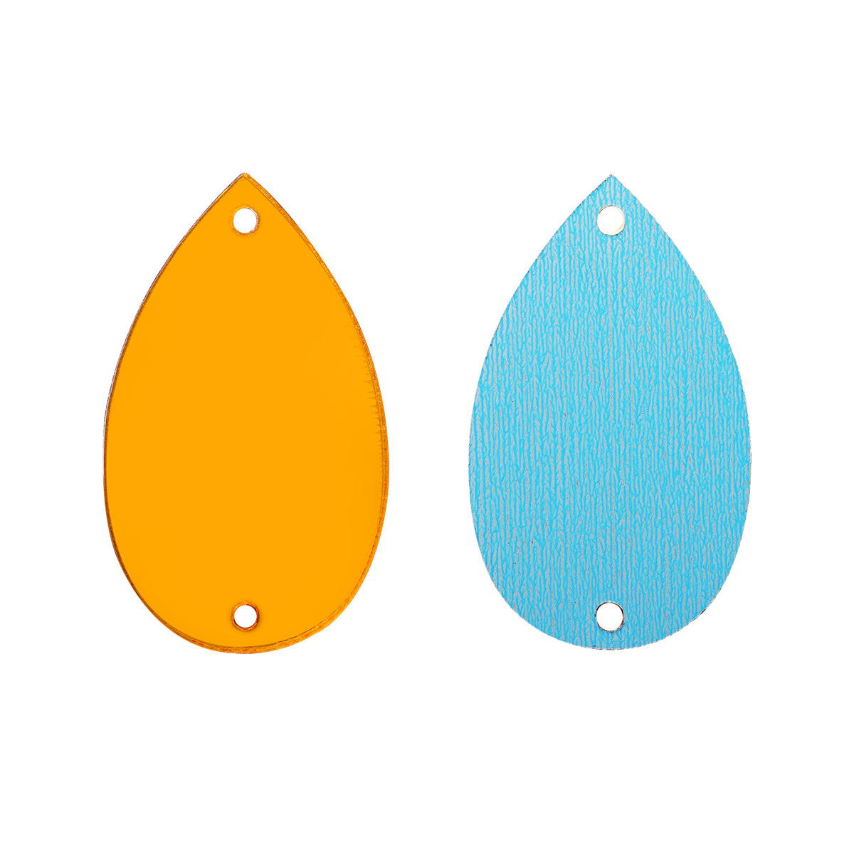 Drop Shape Multi Colors Acrylic Sew-on Mirror For Dance Costume WholesaleRhinestone