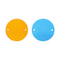 Round  Shape Multi Colors Acrylic Sew-on Mirror For Dance Costume WholesaleRhinestone