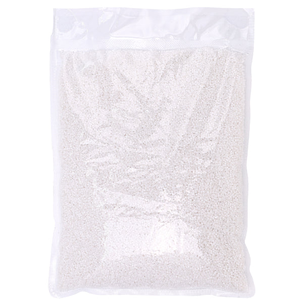 Opaque White Color Hight Quality Glass Cylinder Seed Beads 1.6 MM Size BS1005 WholesaleRhinestone