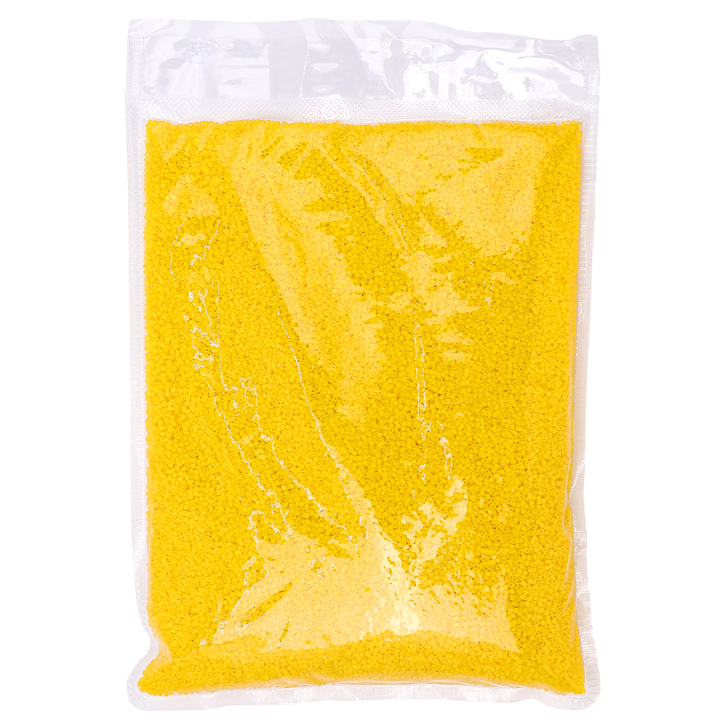 Opaque Frost Dark Yellow Color Hight Quality Glass Cylinder Seed Beads 1.6 MM Size BS1011