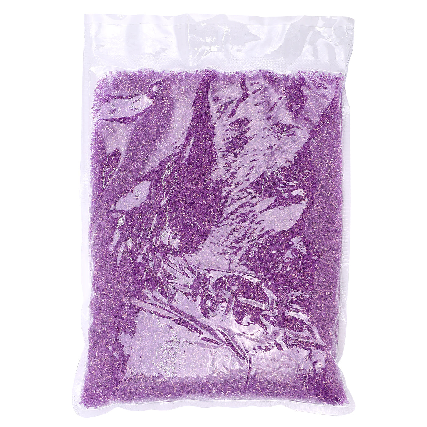 Transparent Color Lined Purple Hight Quality Glass Cylinder Seed Beads 1.6 MM Size DJS5003 WholesaleRhinestone