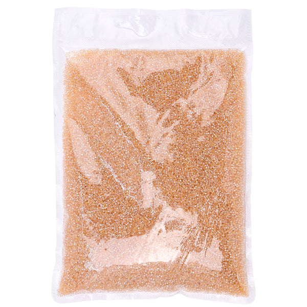 Transparent Luster Apricot Color Hight Quality Glass Cylinder Seed Beads 1.6 MM Size BS1026 WholesaleRhinestone