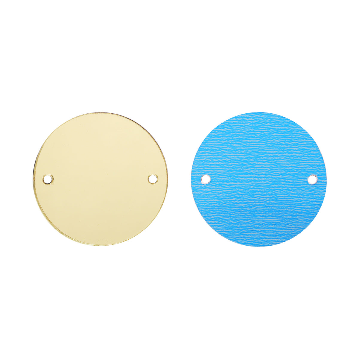 Round  Shape Multi Colors Acrylic Sew-on Mirror For Dance Costume WholesaleRhinestone