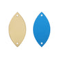 Navette  Shape Multi Colors Acrylic Sew-on Mirror For Dance Costume WholesaleRhinestone