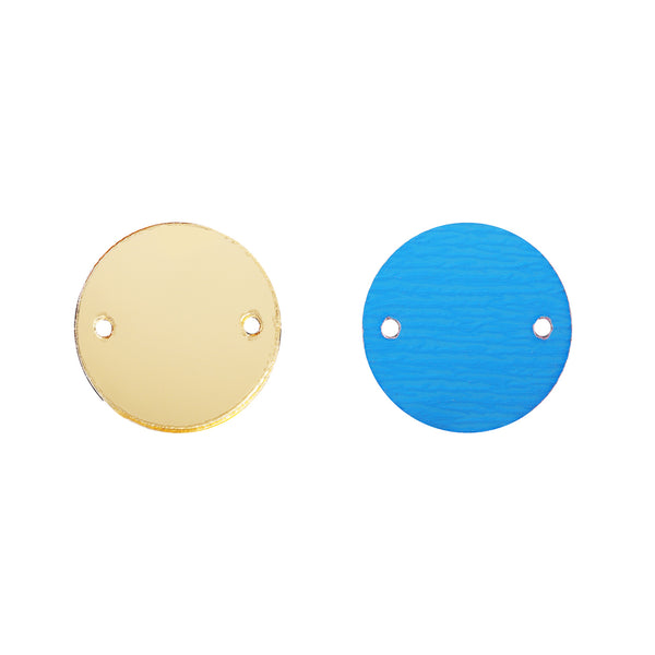 Round  Shape Multi Colors Acrylic Sew-on Mirror For Dance Costume WholesaleRhinestone