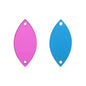 Navette  Shape Multi Colors Acrylic Sew-on Mirror For Dance Costume WholesaleRhinestone