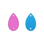 Drop Shape Multi Colors Acrylic Sew-on Mirror For Dance Costume WholesaleRhinestone