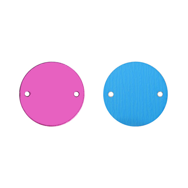 Round  Shape Multi Colors Acrylic Sew-on Mirror For Dance Costume WholesaleRhinestone