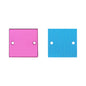Square Shape Multi Colors Acrylic Sew-on Mirror For Dance Costume WholesaleRhinestone