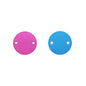 Round  Shape Multi Colors Acrylic Sew-on Mirror For Dance Costume WholesaleRhinestone