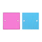 Square Shape Multi Colors Acrylic Sew-on Mirror For Dance Costume WholesaleRhinestone