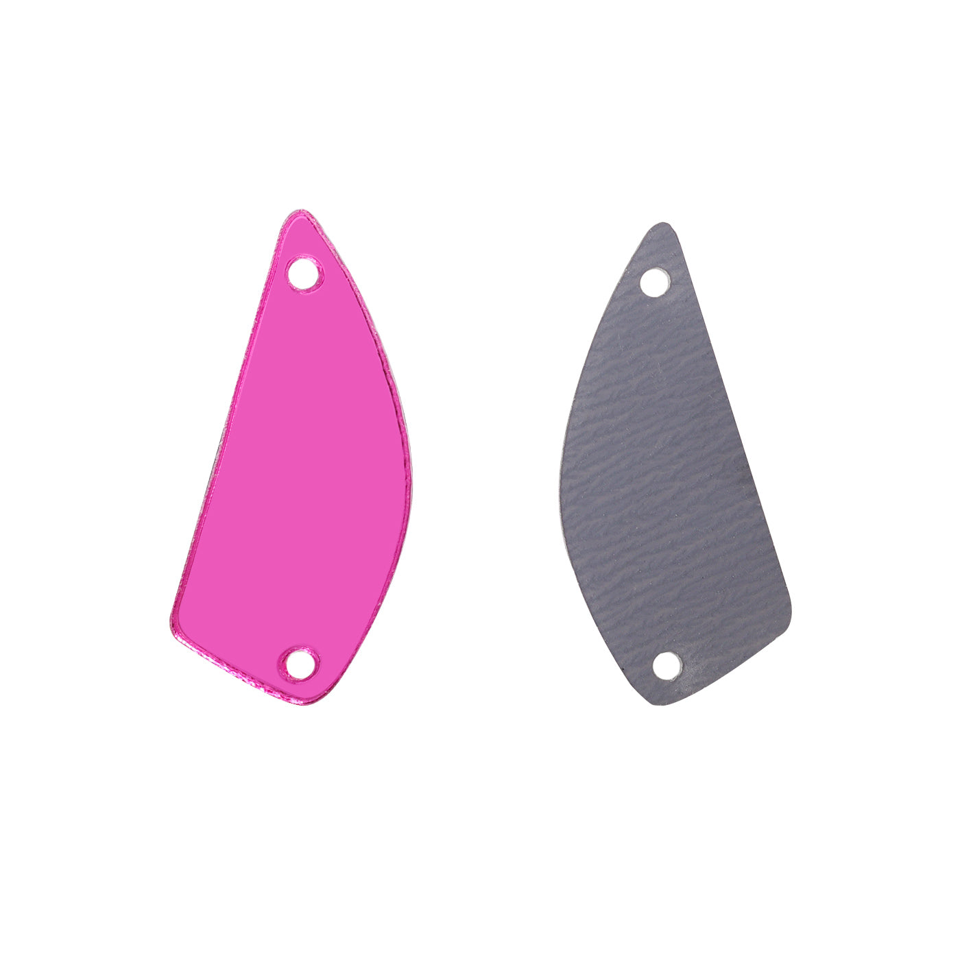 Flabellum Shape Multi Colors Acrylic Sew-on Mirror For Dance Costume WholesaleRhinestone