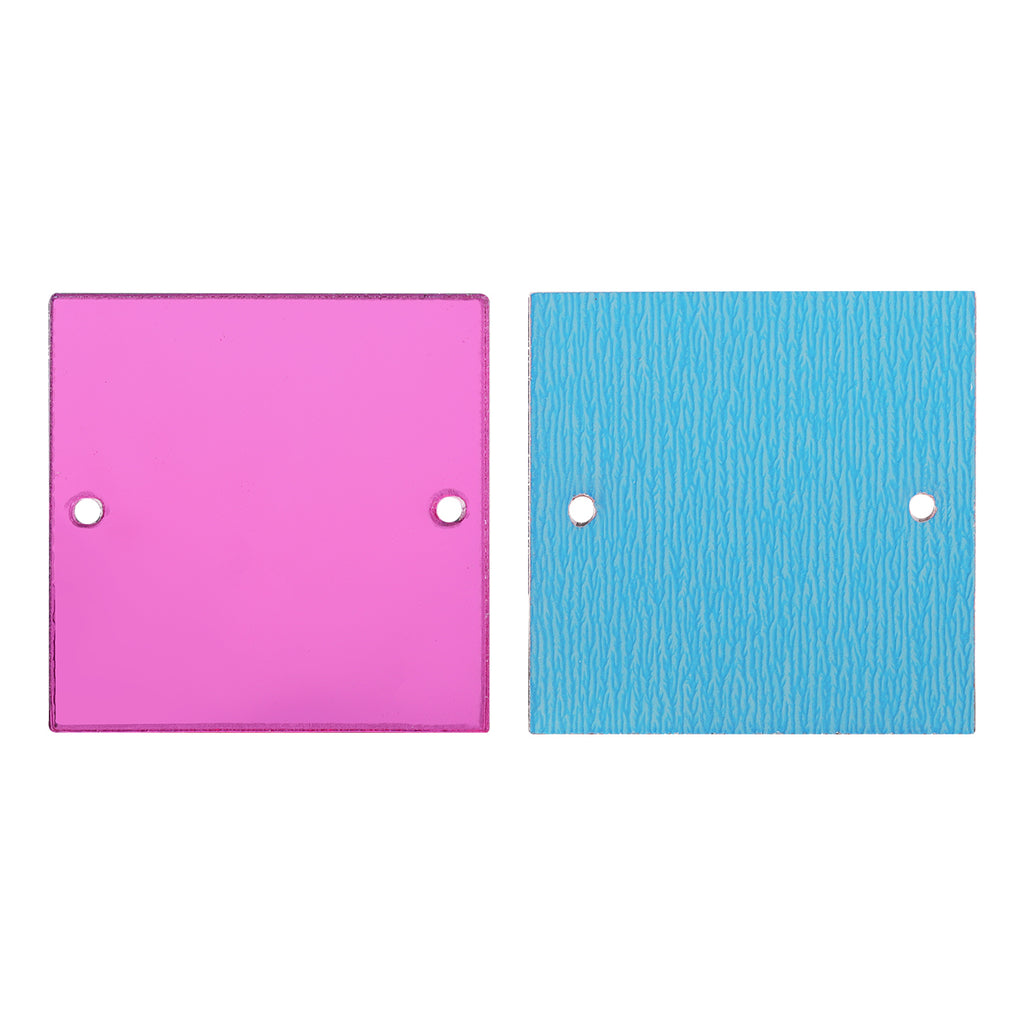 Square Shape Multi Colors Acrylic Sew-on Mirror For Dance Costume WholesaleRhinestone