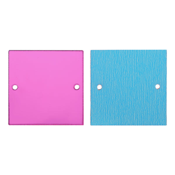 Square Shape Multi Colors Acrylic Sew-on Mirror For Dance Costume WholesaleRhinestone