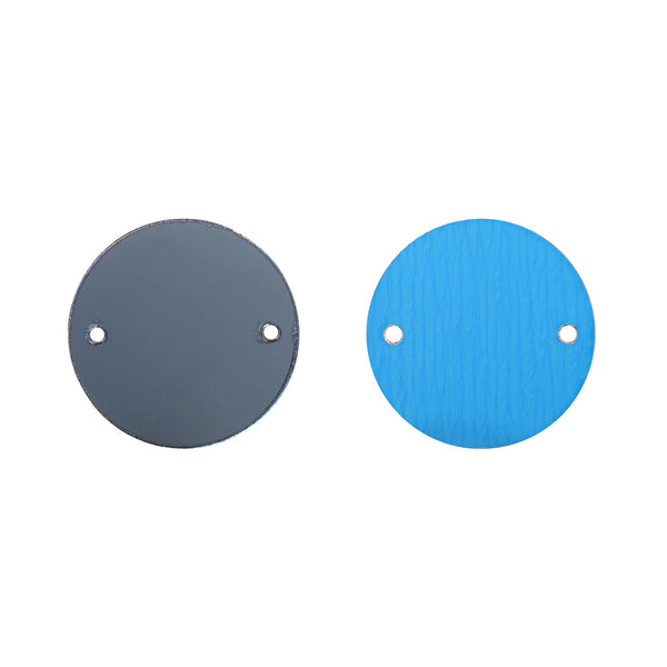 Round  Shape Multi Colors Acrylic Sew-on Mirror For Dance Costume WholesaleRhinestone