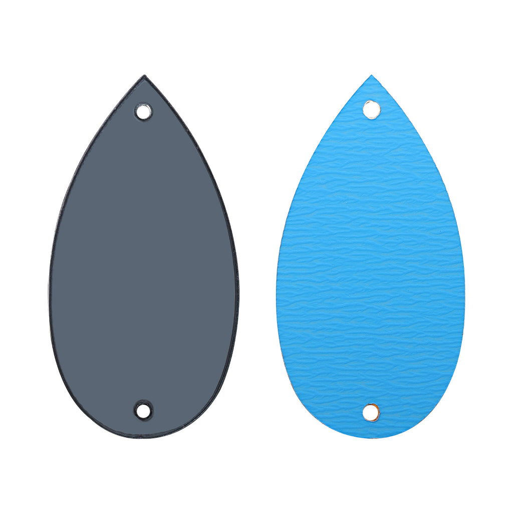 Drop Shape Multi Colors Acrylic Sew-on Mirror For Dance Costume WholesaleRhinestone