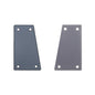 Trapezoid Shape Multi Colors Small Sizes Acrylic Sew-on Mirror For Dance Costume WholesaleRhinestone