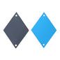 Rhombus Shape Multi Colors Acrylic Sew-on Mirror For Dance Costume WholesaleRhinestone