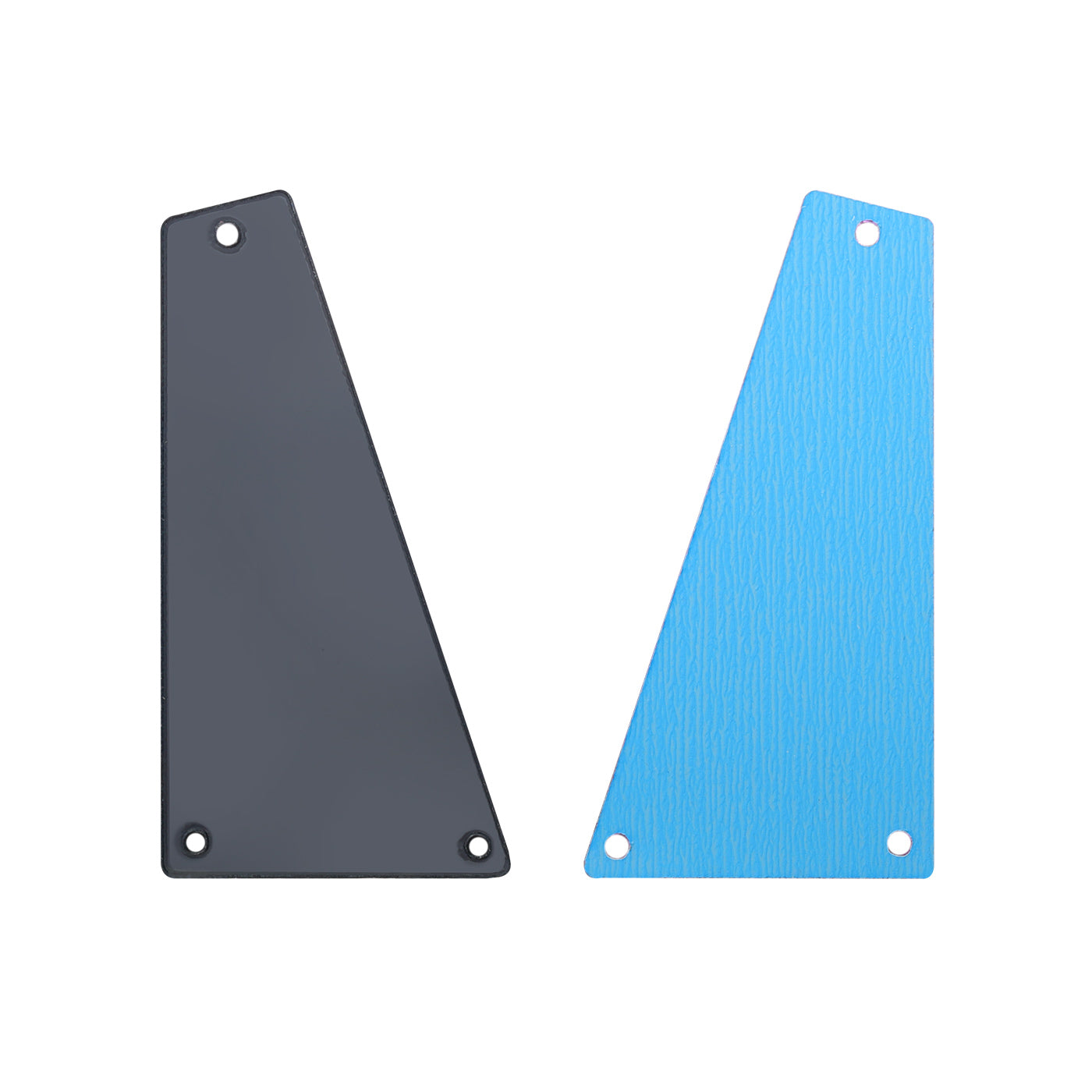 Oblique Trapezoid Shape Multi Colors Acrylic Sew-on Mirror For Dance Costume WholesaleRhinestone