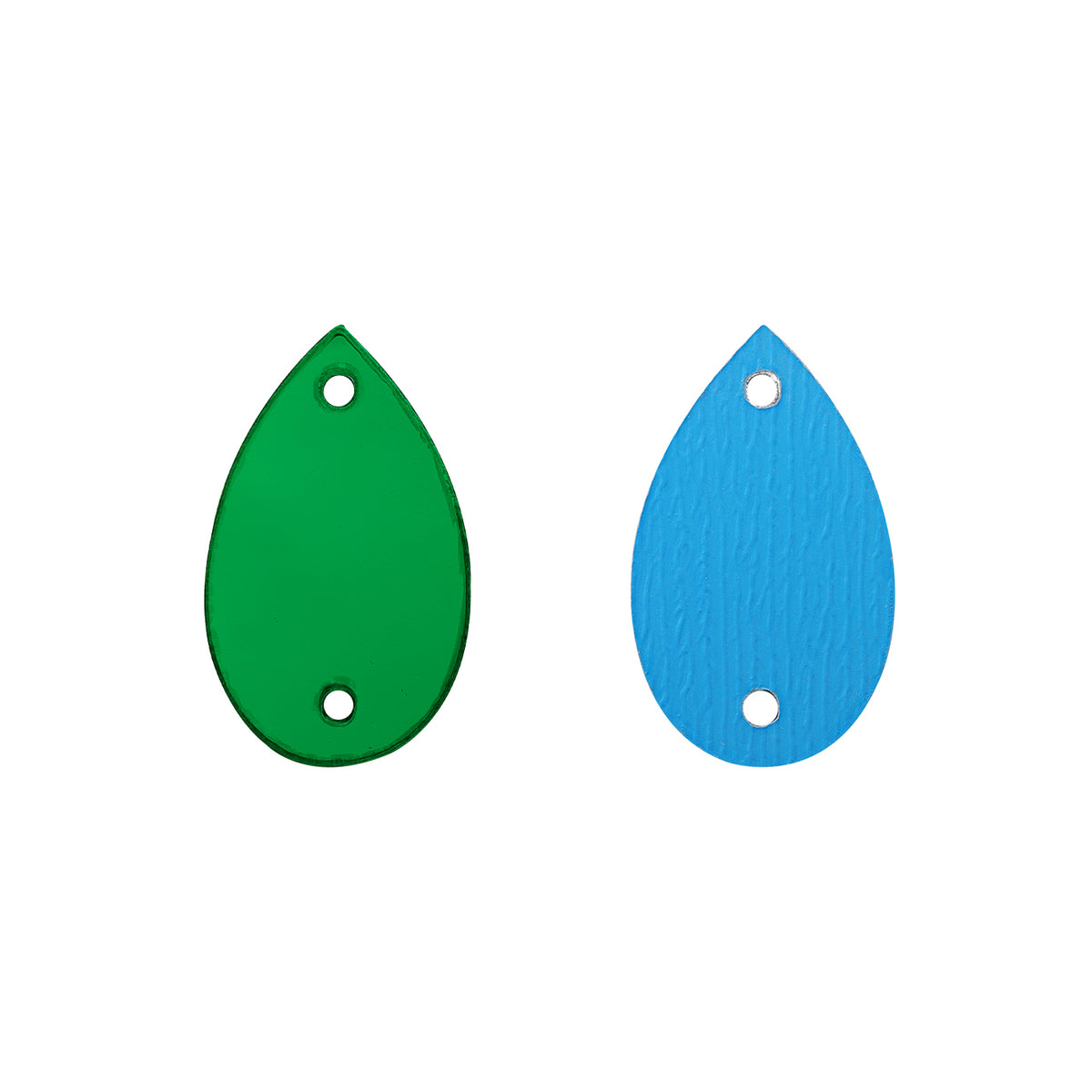 Drop Shape Multi Colors Acrylic Sew-on Mirror For Dance Costume WholesaleRhinestone