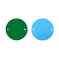Round  Shape Multi Colors Acrylic Sew-on Mirror For Dance Costume WholesaleRhinestone