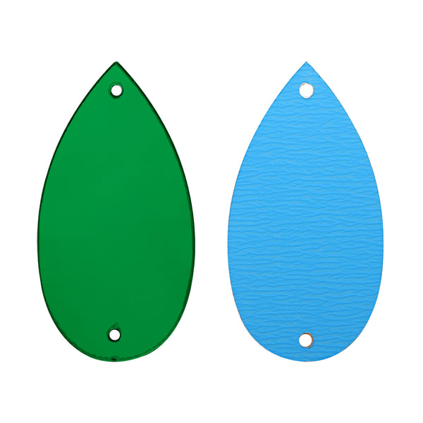 Drop Shape Multi Colors Acrylic Sew-on Mirror For Dance Costume WholesaleRhinestone