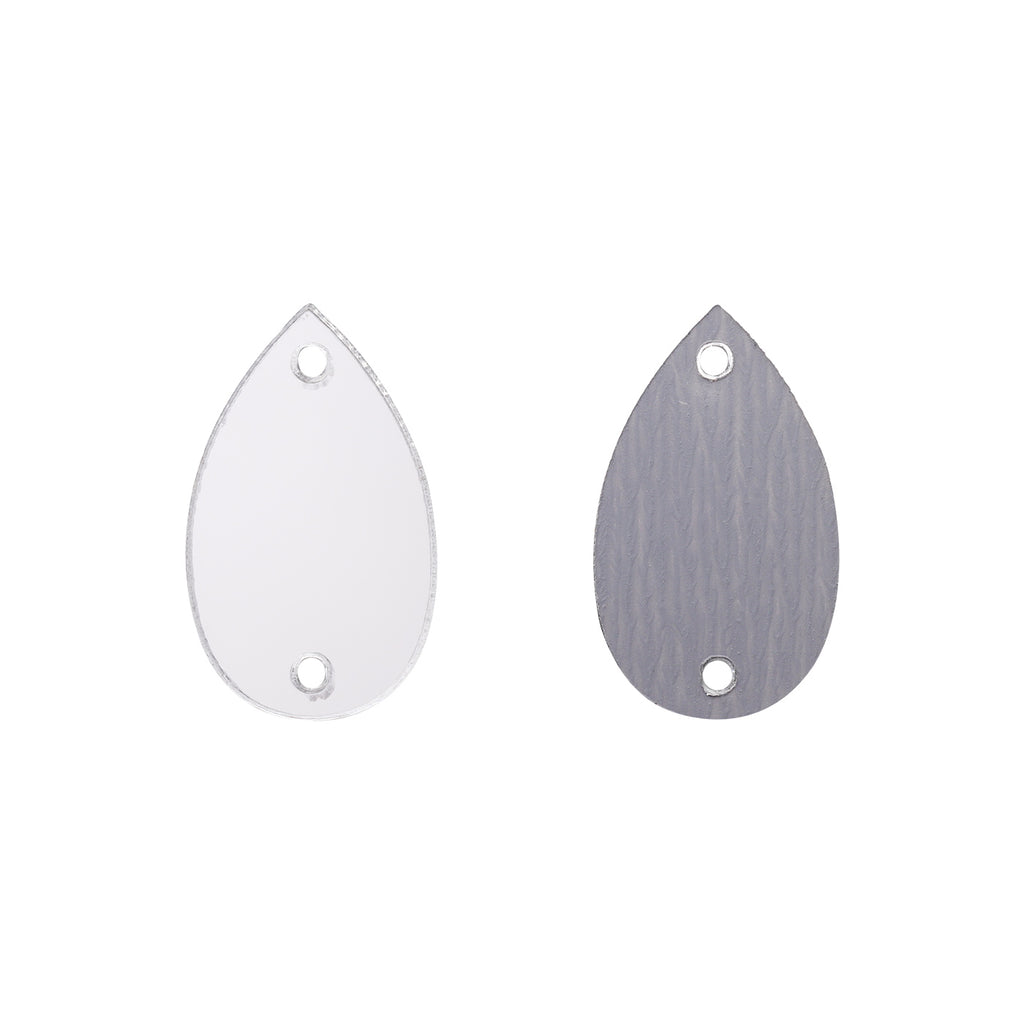 Drop Shape Multi Colors Acrylic Sew-on Mirror For Dance Costume WholesaleRhinestone