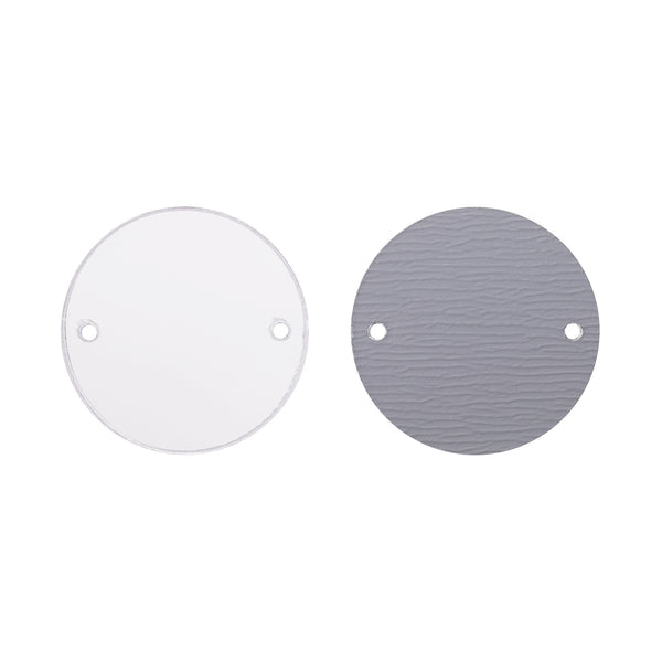 Round  Shape Multi Colors Acrylic Sew-on Mirror For Dance Costume WholesaleRhinestone