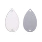 Drop Shape Multi Colors Acrylic Sew-on Mirror For Dance Costume WholesaleRhinestone