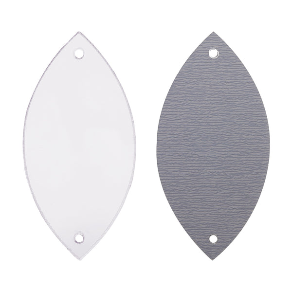 Navette  Shape Multi Colors Acrylic Sew-on Mirror For Dance Costume WholesaleRhinestone