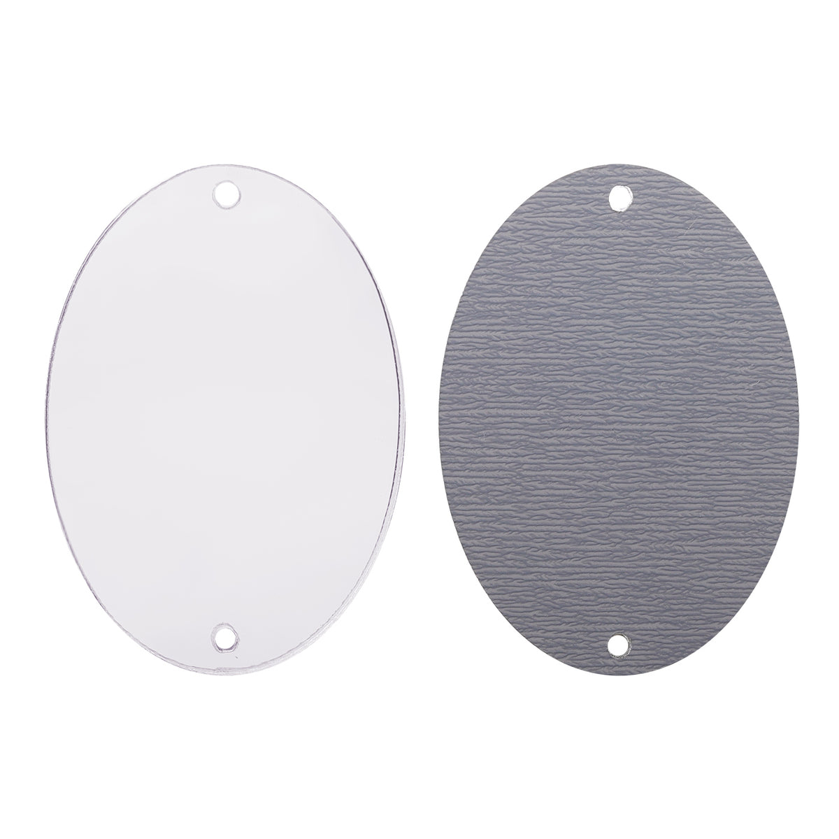 Oval Shape Big Sizes Multi Colors Acrylic Sew-on Mirror For Dance Costume WholesaleRhinestone