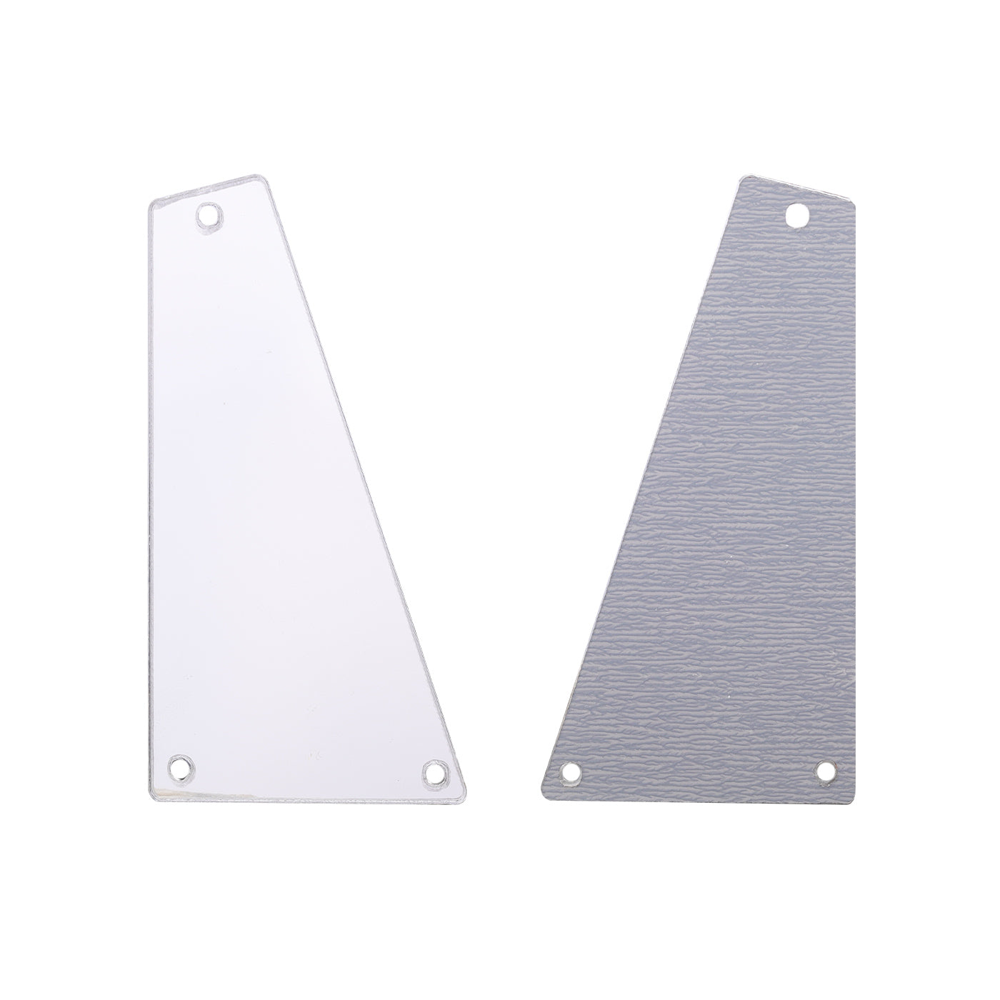 Oblique Trapezoid Shape Multi Colors Acrylic Sew-on Mirror For Dance Costume WholesaleRhinestone