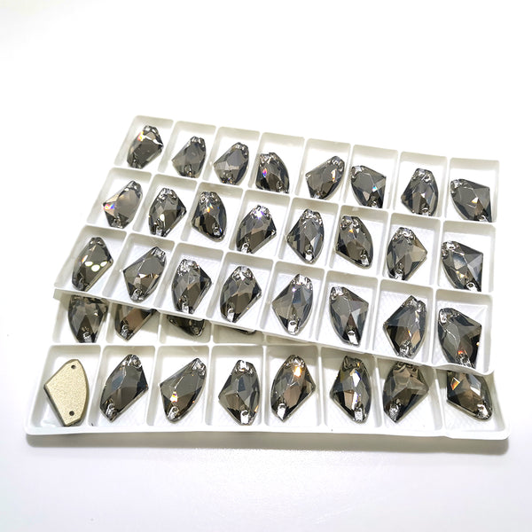 Satin Galactic Shape High Quality Glass Sew-on Rhinestones WholesaleRhinestone