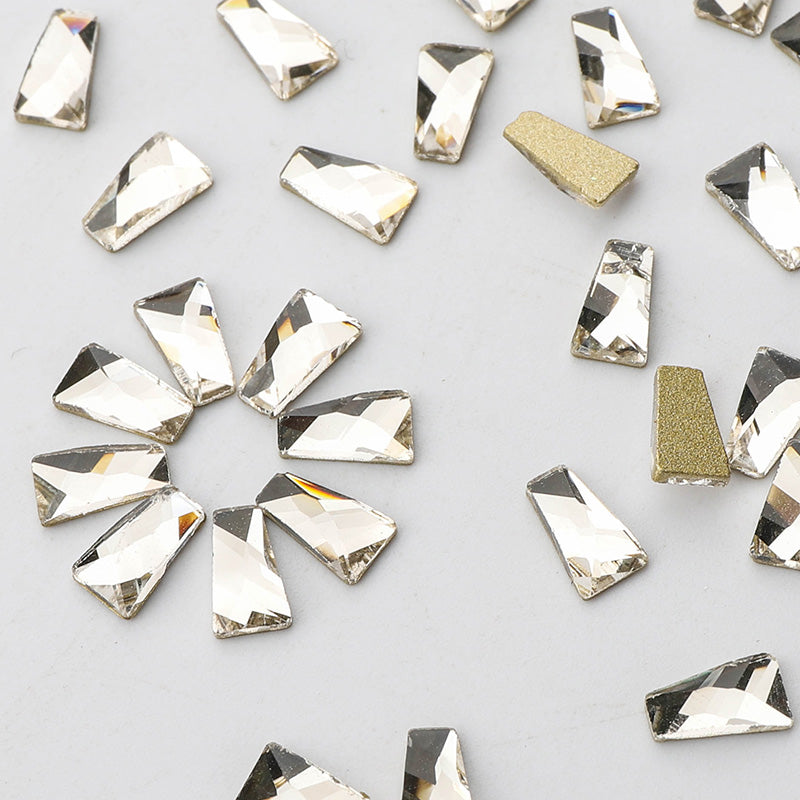 Trapezoid Shape Crystal Flat Back Fancy Rhinestones WholesaleRhinestone Pääkuva