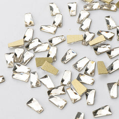 Trapezoid Shape Crystal Flat Back Fancy Rhinestones WholesaleRhinestone