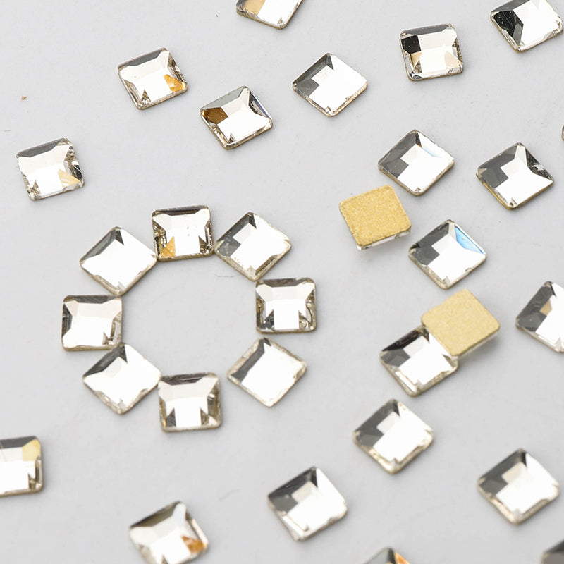 Square Shape Crystal Flat Back Fancy Rhinestones WholesaleRhinestone Pääkuva