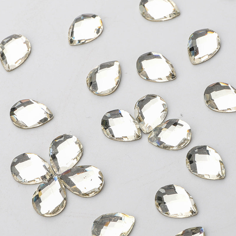 Raindrop Shape Crystal Flat Back Fancy Rhinestones WholesaleRhinestone