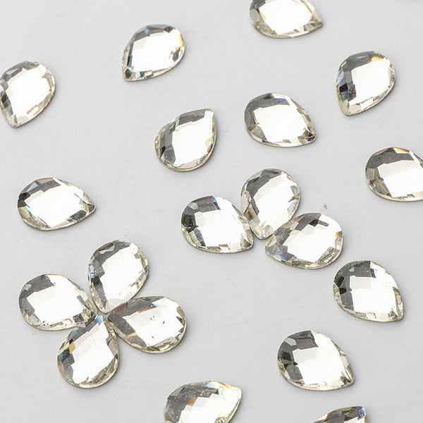 Raindrop Shape Crystal Flat Back Fancy Rhinestones WholesaleRhinestone