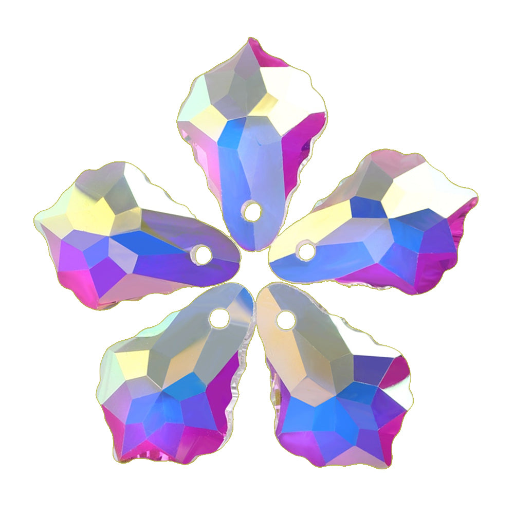 Crystal AB Baroque High Quality Glass Rhinestone Pendant WholesaleRhinestone