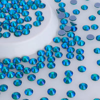 Blue Zircon AB Glass HotFix Rhinestones WholesaleRhinestone