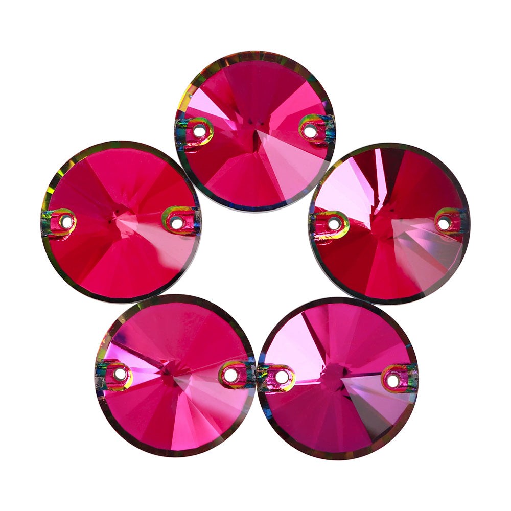 Vitrail Medium Rivoli  Shape High Quality Glass Sew-on Rhinestones WholesaleRhinestone メイン画像