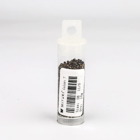 Miyuki Delica Seed Beads 11/0 Metallic Brown Iris DB-7 WholesaleRhinestone