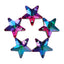 Volcano Star Shape High Quality Glass Rhinestone Pendant WholesaleRhinestone