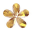 Metallic Sunshine Pear-shaped High Quality Glass Rhinestone Pendant WholesaleRhinestone