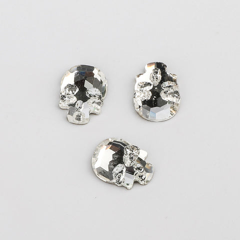 Skull Shape Crystal Flat Back Fancy Rhinestones WholesaleRhinestone