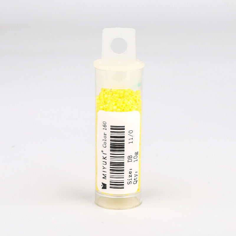 Miyuki Delica Seed Beads 11/0 Opaque Yellow AB DB-160 WholesaleRhinestone